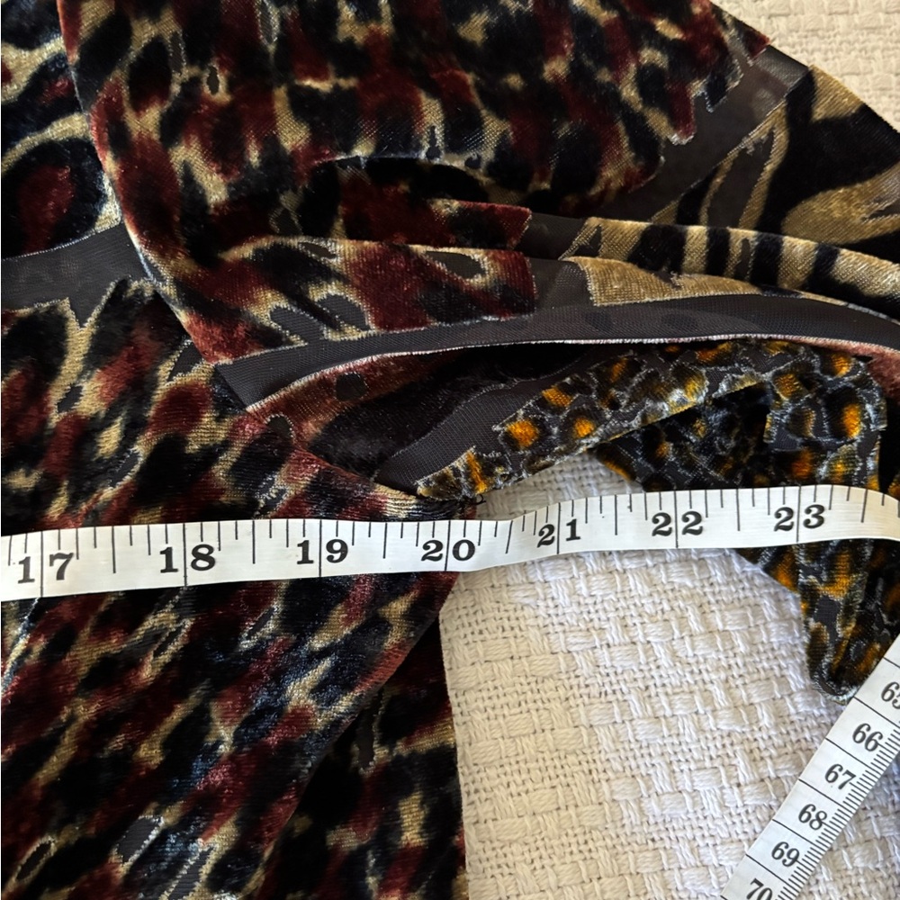 Carole Little mixed leopard burnout leopard kimono - Picture 5 of 8